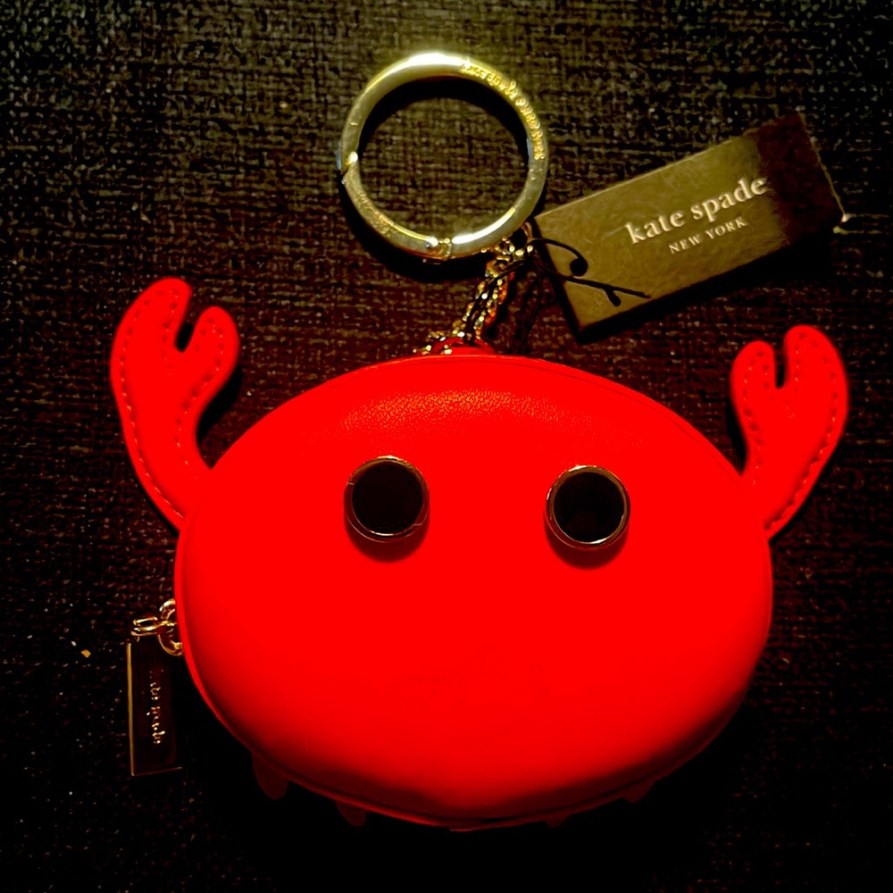 NWT Kate Spade Crab KeyChain/Coinpurse (LAST ONE)